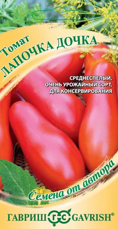Томат Лапочка дочка