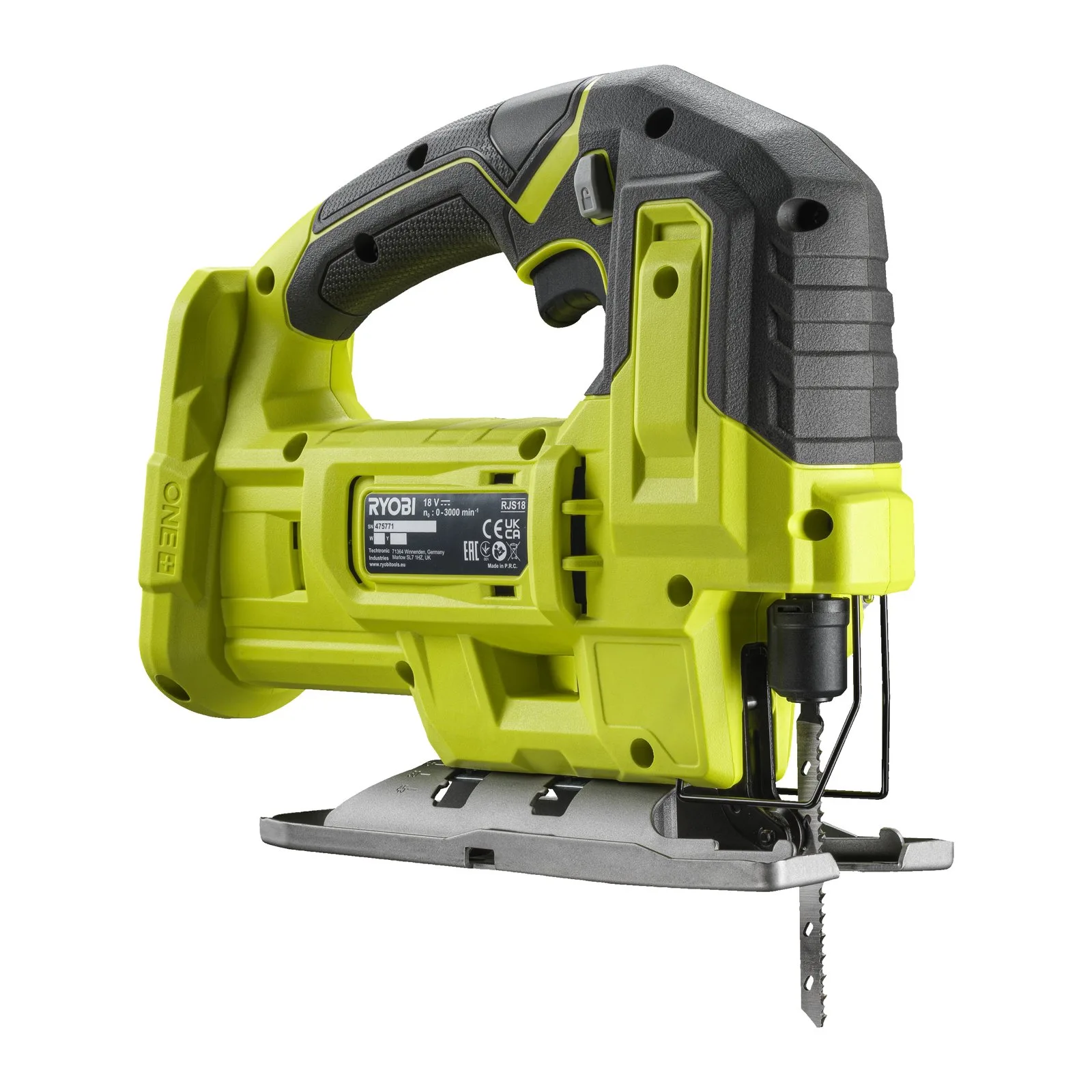 Аккумуляторный лобзик Ryobi RJS18-0 — фото производителя