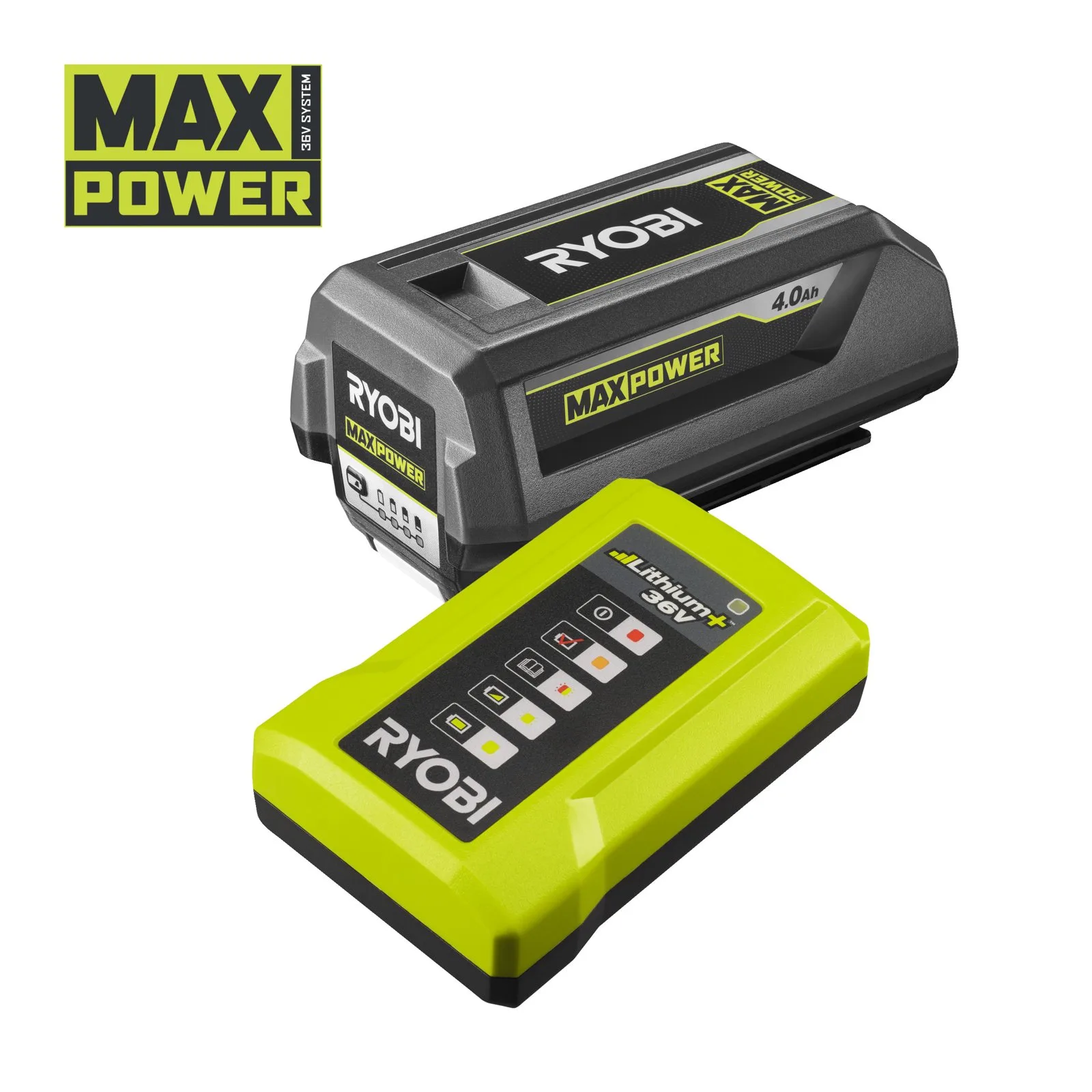 Аккумулятор с зарядным устройством Ryobi RY36BK17B-140