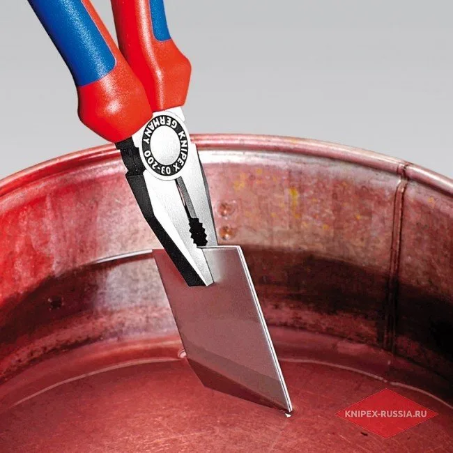 Плоскогубцы комбинированные Knipex KN-0302180 — фото производителя