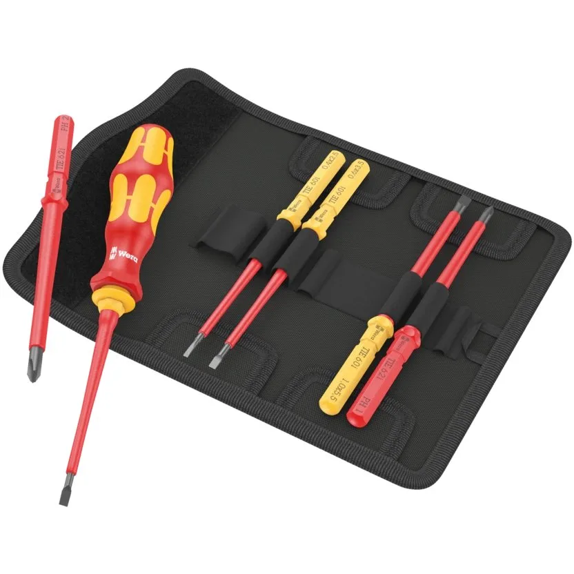 Набор инструментов Wera Kraftform Kompakt VDE 7 Universal 1 Tool Finder — фото производителя
