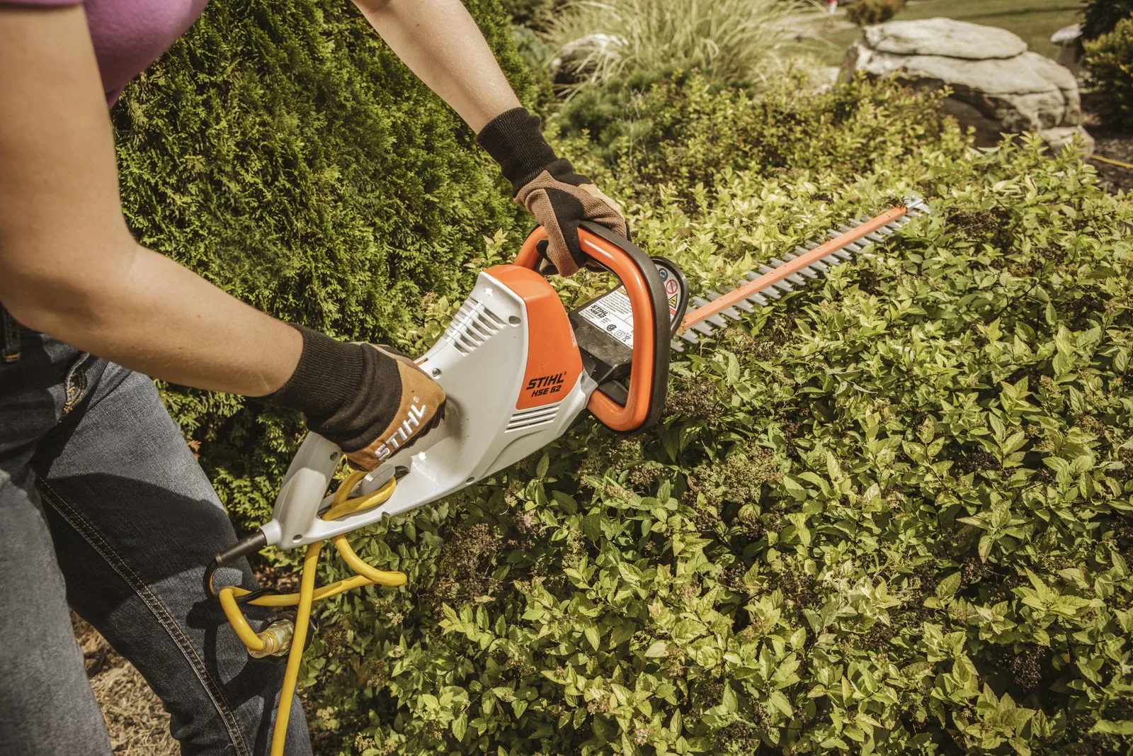 Электрические ножницы для живой изгороди STIHL HSE 52 — фото производителя