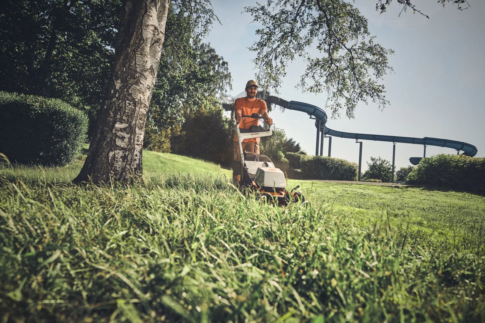 Аккумуляторная газонокосилка STIHL RMA 756 V — фото производителя