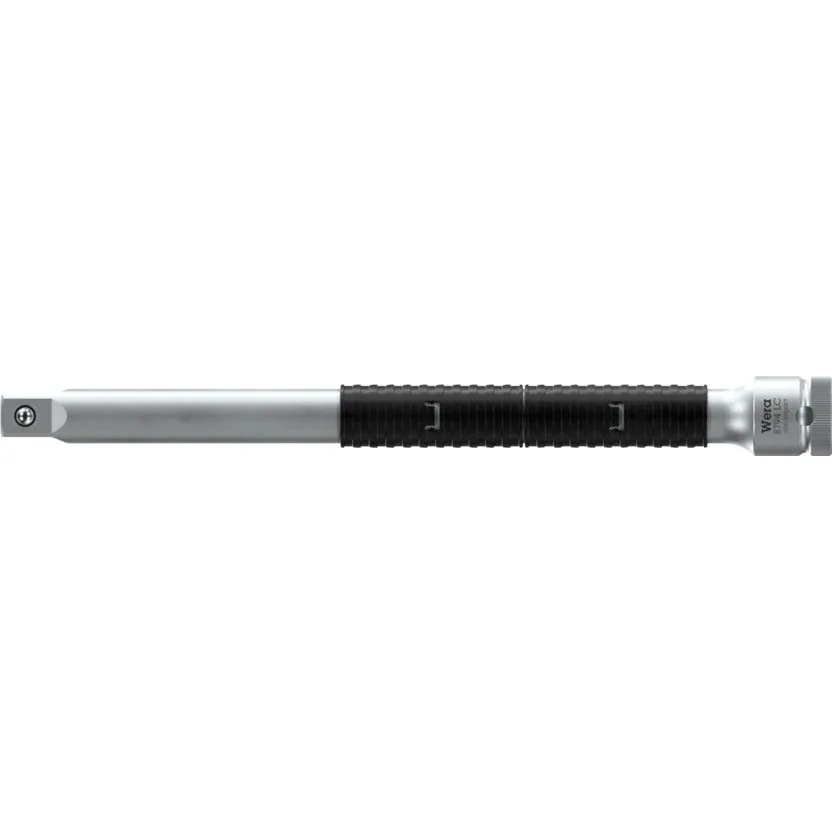Удлинитель Zyklop с муфтой свободного хода, длинный, 1/2" Wera 8794 LC