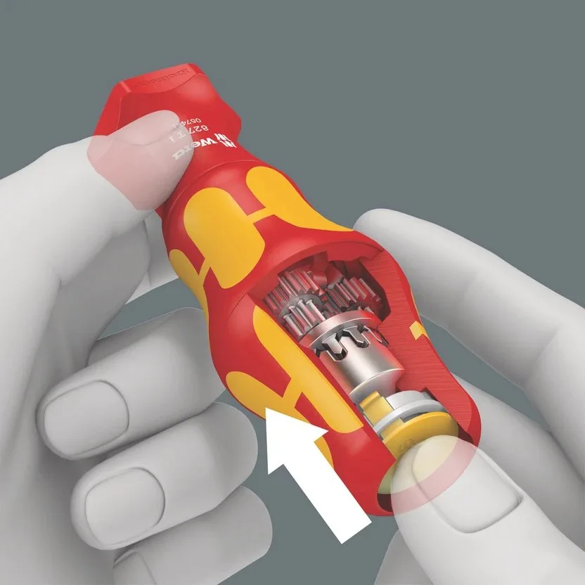 Набор инструментов Wera Kraftform Kompakt Turbo i Imperial 1 Tool Finder — фото производителя