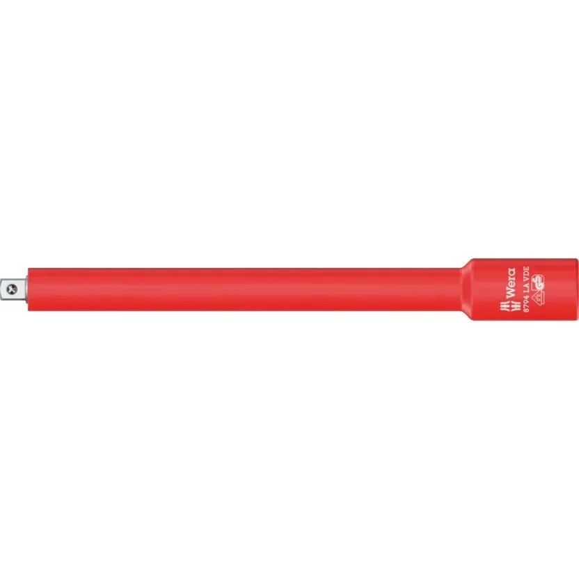 Удлинитель LA Zyklop VDE, изолированный, длинный, 1/4" Wera 8794 — фото производителя