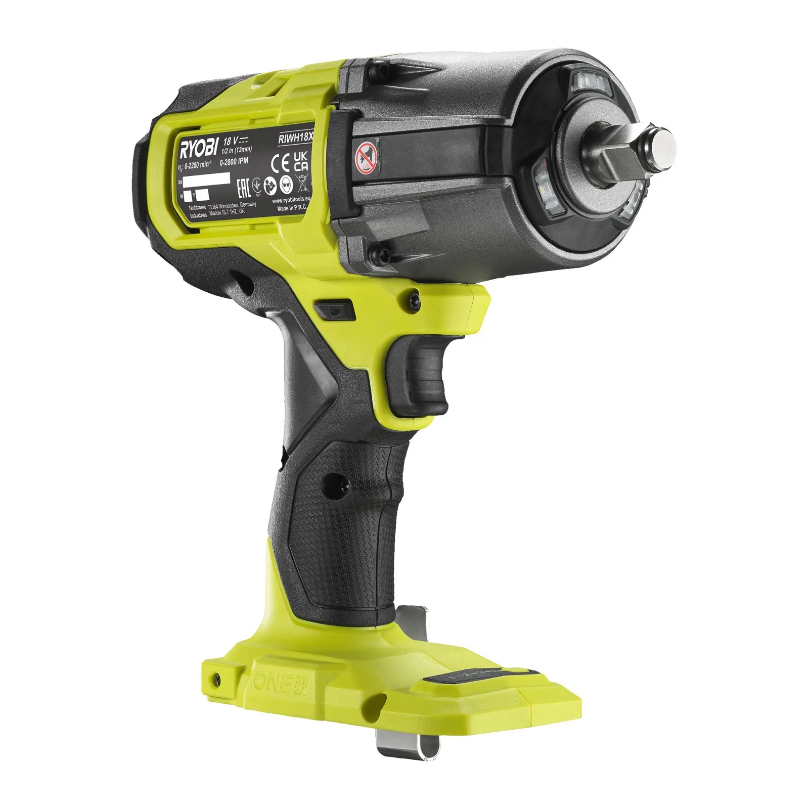 Аккумуляторный гайковерт Ryobi RIWH18X-0 — фото производителя