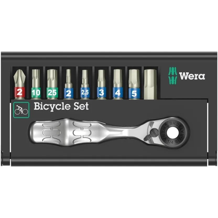 Набор для велосипедиста 9 Wera — фото производителя