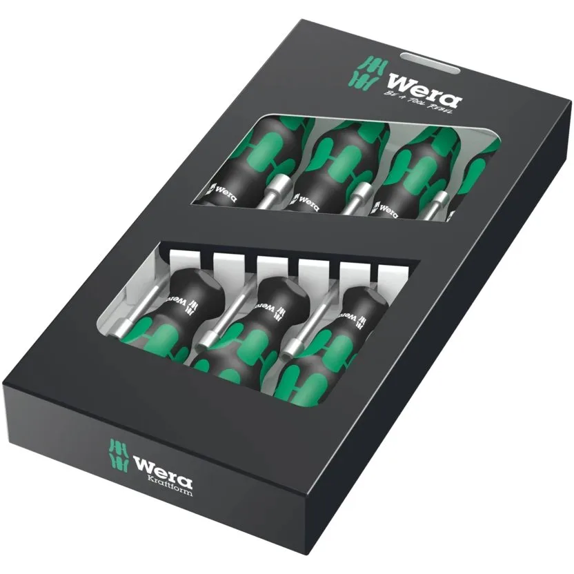 Набор отверток Wera 395 HO/7 SM — фото производителя