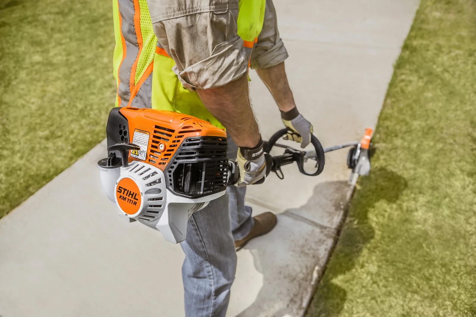 Бензиновый комбимотор STIHL KM 111 R — фото производителя