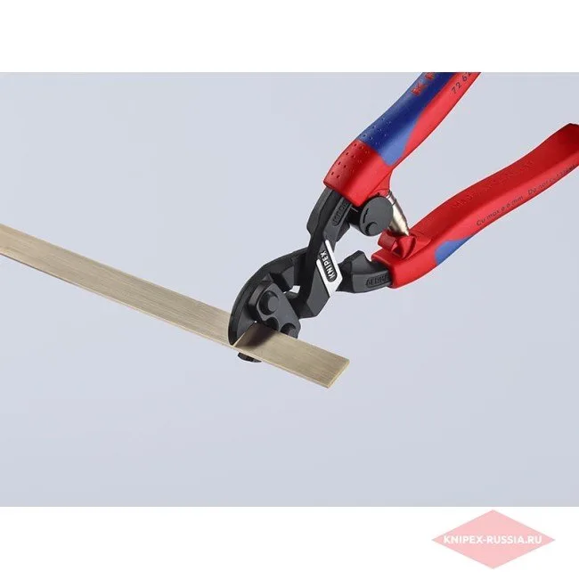 Кусачки боковые усиленные для мягких материалов Knipex KN-7262200 — фото производителя