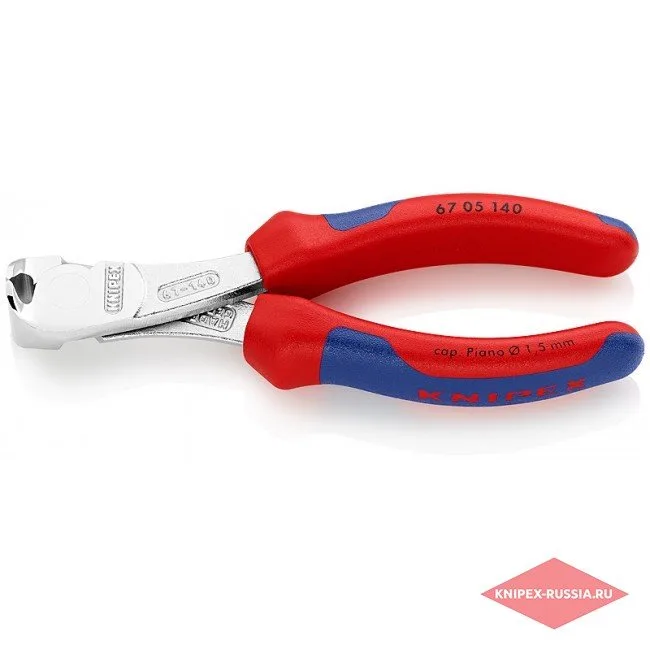 Кусачки торцевые особой мощности Knipex KN-6705140 — фото производителя