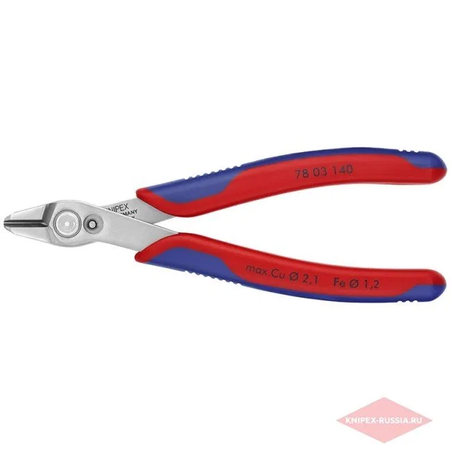 Кусачки для электроники прецизионные Electronic Super Knips ® XL Knipex KN-7803140 — фото производителя