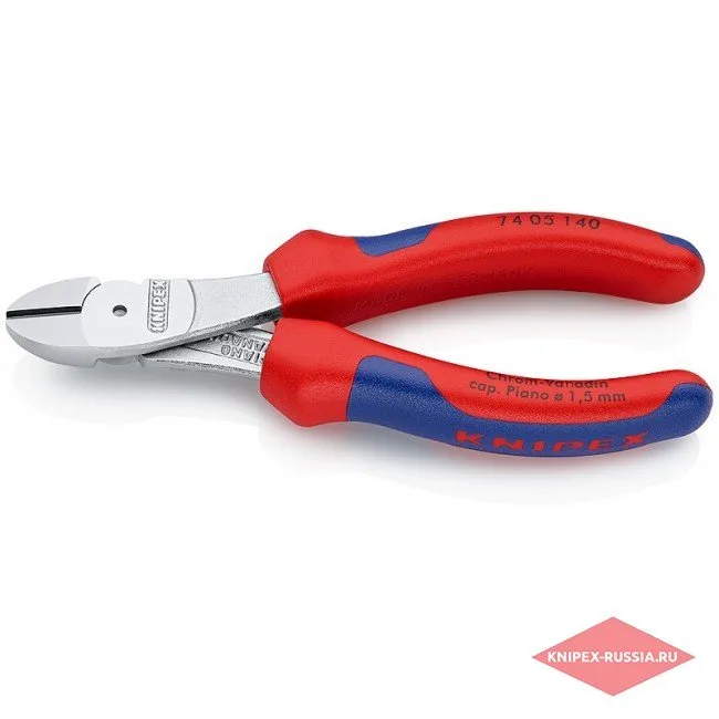 Кусачки боковые особой мощности Knipex KN-7405140 — фото производителя