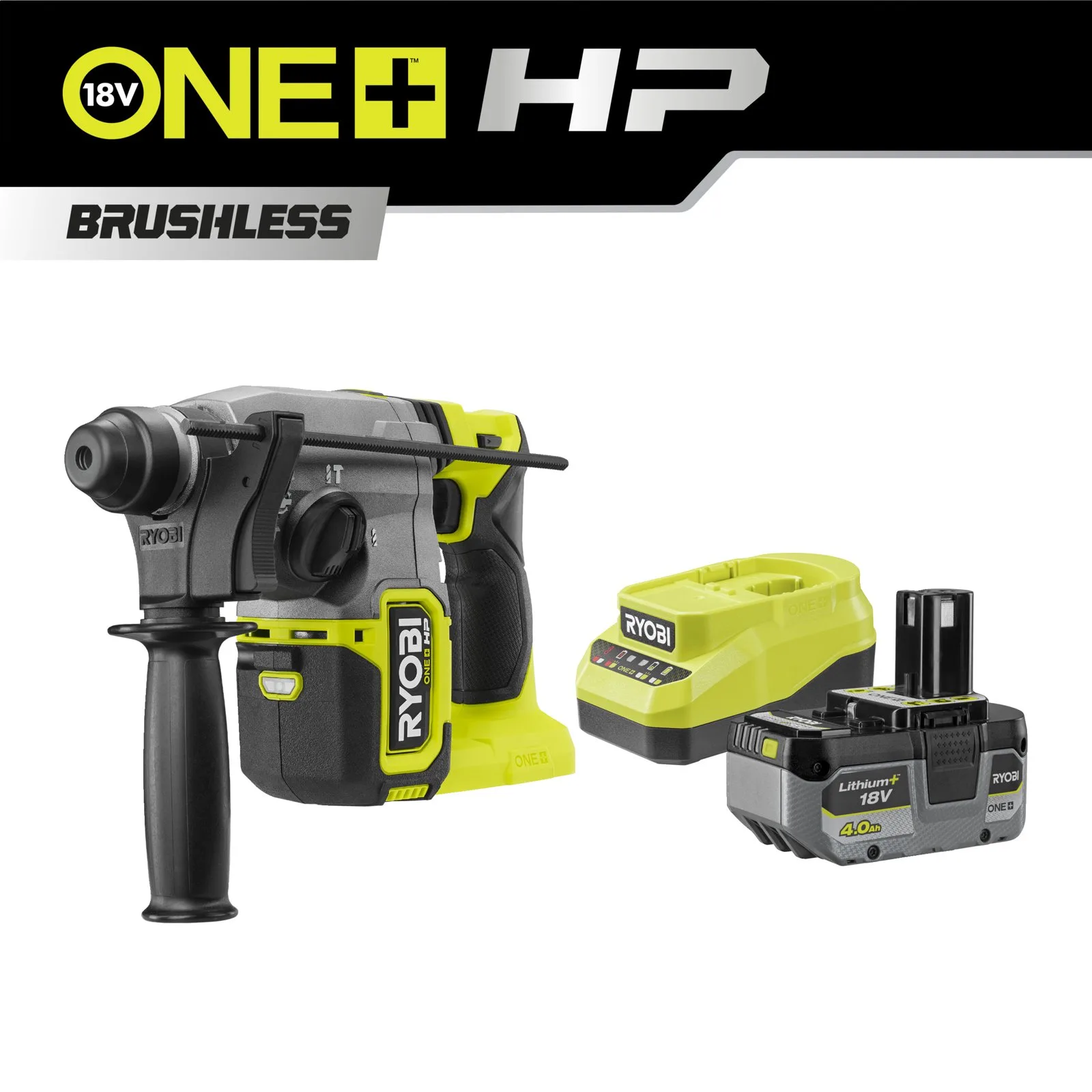 Аккумуляторный перфоратор Ryobi RSDS18X-1X40GL