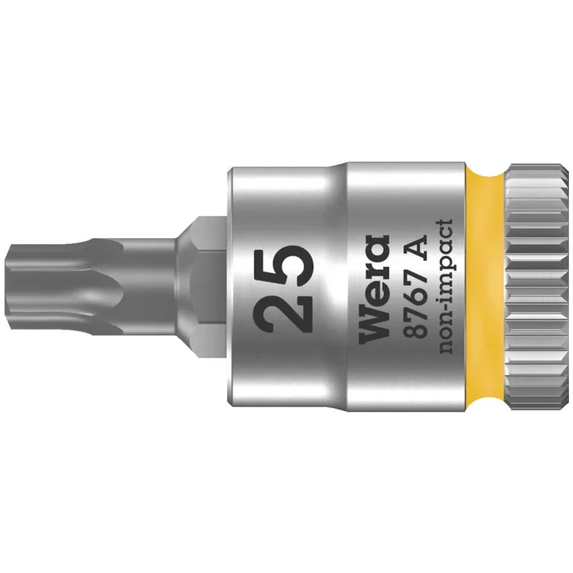 Отверточная головка Zyklop с приводом 1/4" Wera 8767 A TORX® — фото производителя
