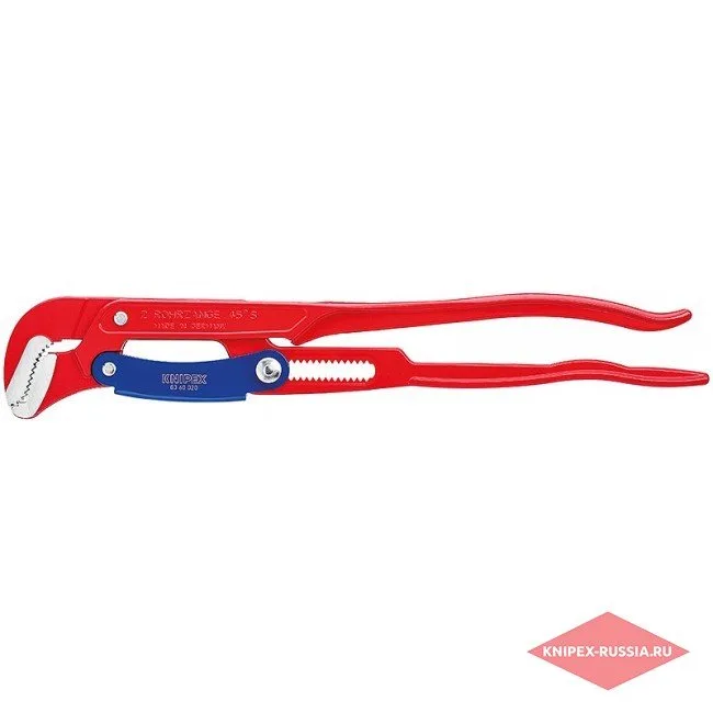 Клещи трубные с S-образным смыканием губок Knipex KN-8360020 — фото производителя
