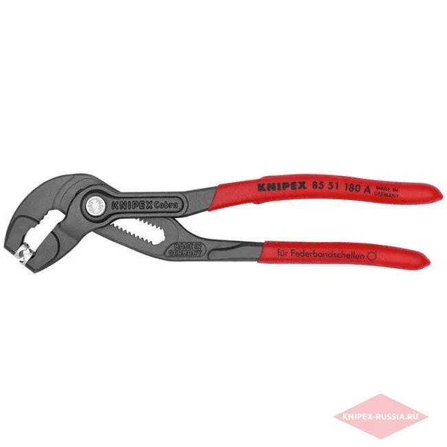 Щипцы для хомутов с защелкой Knipex KN-8551180ASB