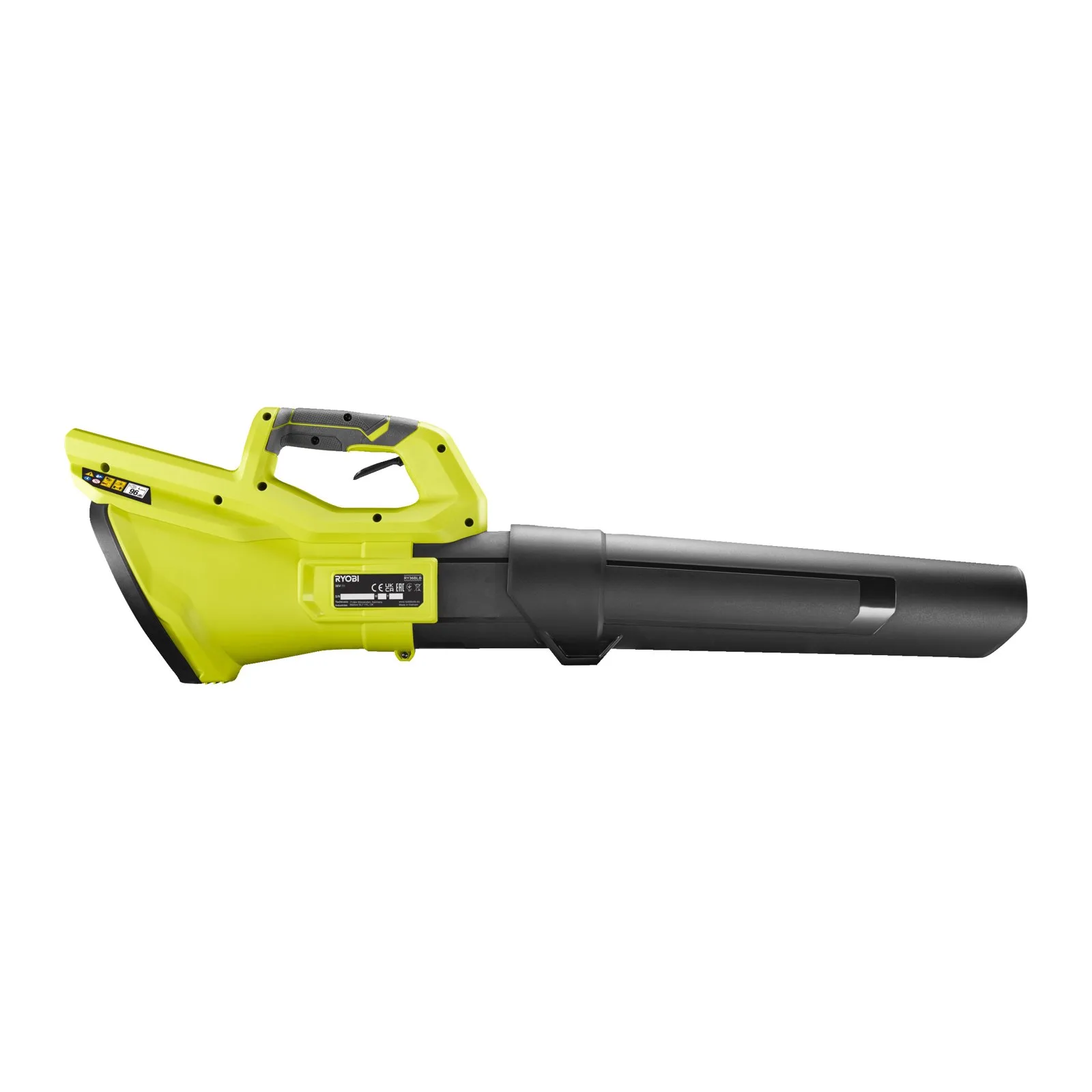 Аккумуляторная воздуходувка Ryobi RY36BLB-0 — фото производителя