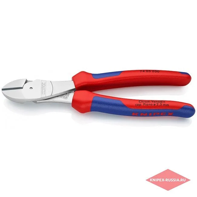 Кусачки боковые особой мощности Knipex KN-7405200 — фото производителя