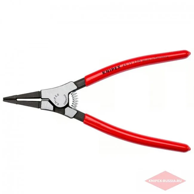 Клещи монтажные для пружинных стопорных колец Knipex KN-4511170SB — фото производителя