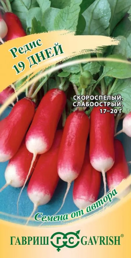 Редис 19 дней