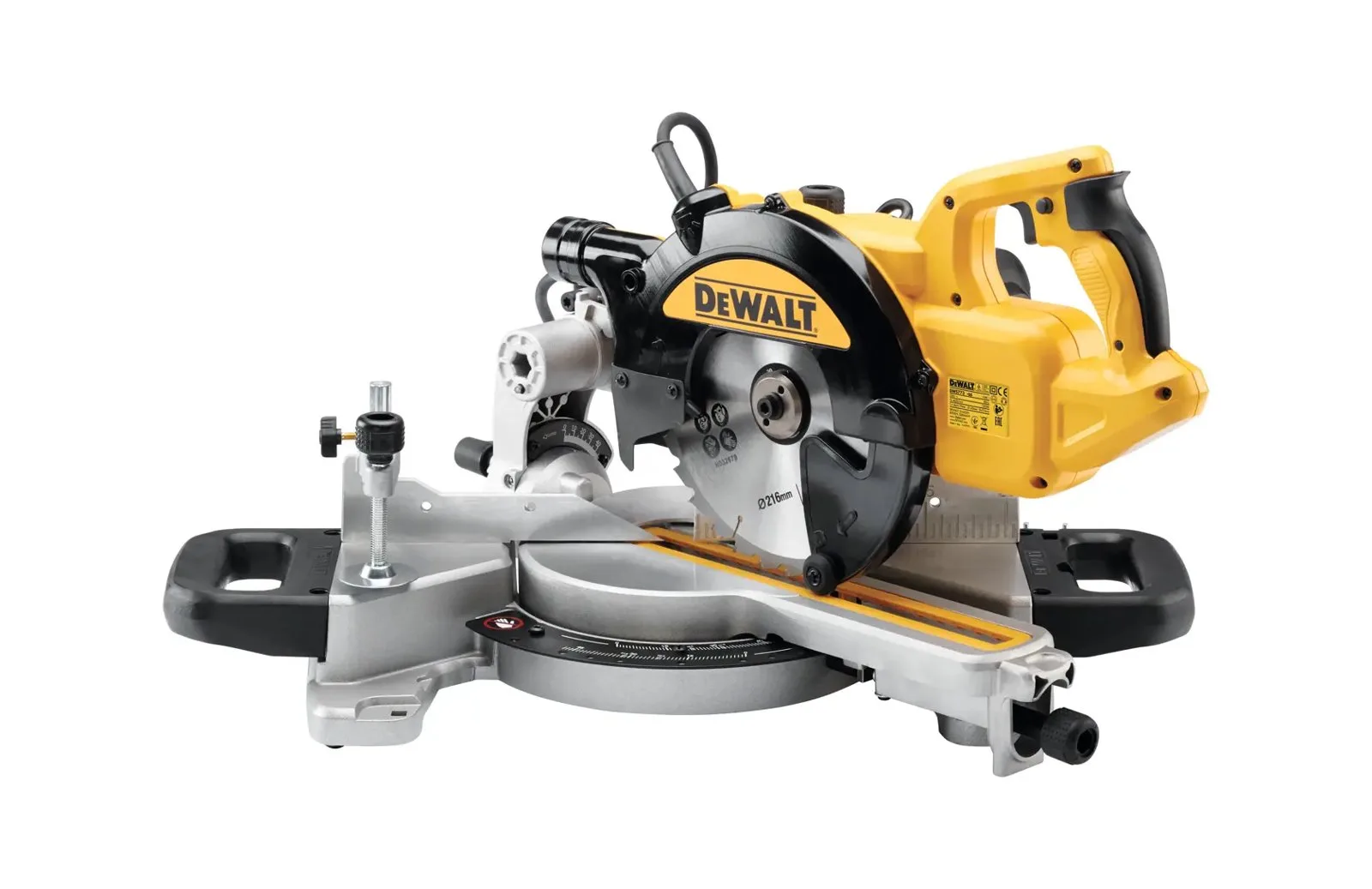 Торцовочная пила DeWalt DWS773-LX — фото производителя