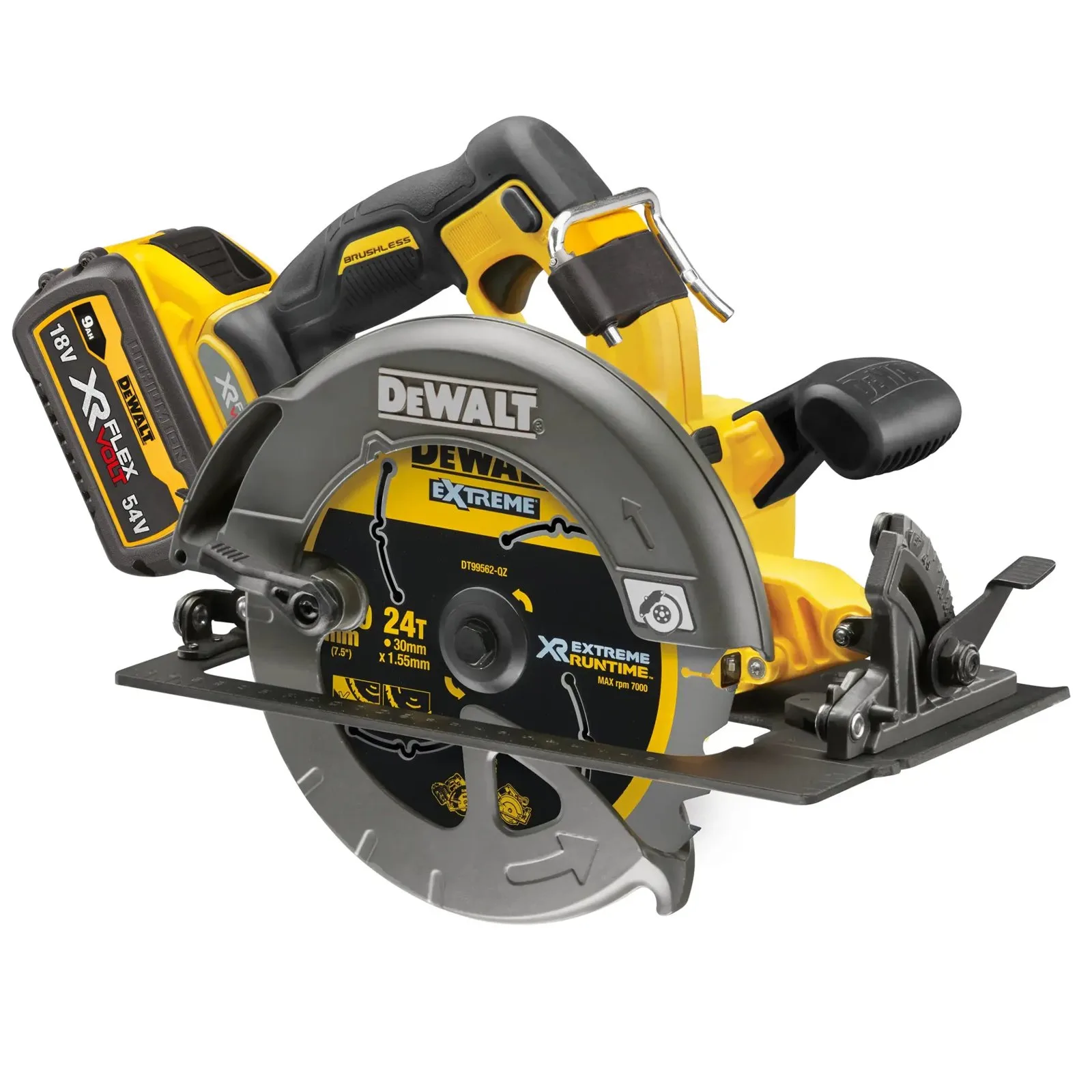 Аккумуляторная циркулярная пила DeWalt DCS578X2-GB