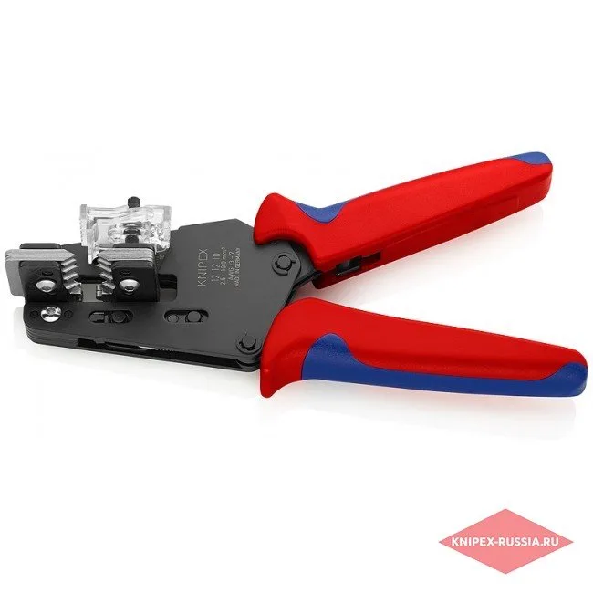 Прецизионный инструмент для удаления изоляции с фасонными ножами Knipex KN-121210