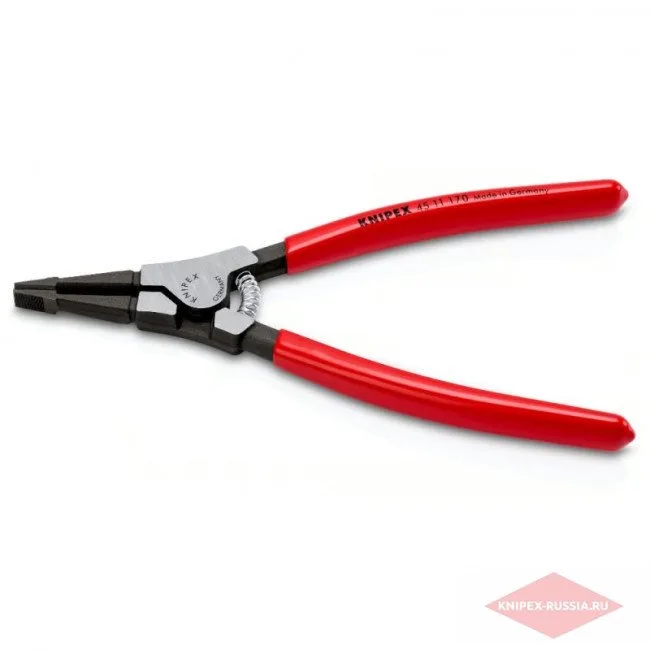 Клещи монтажные для пружинных стопорных колец Knipex KN-4511170SB — фото производителя