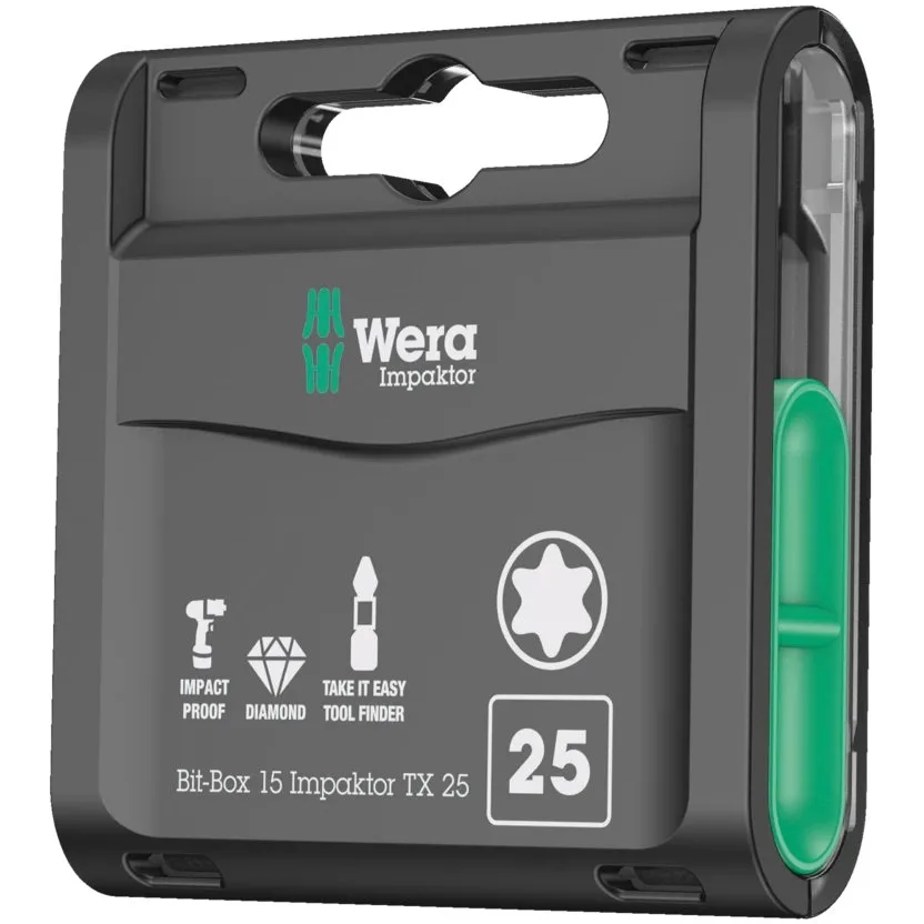 Органайзер Wera Bit-Box 15 Impaktor TX