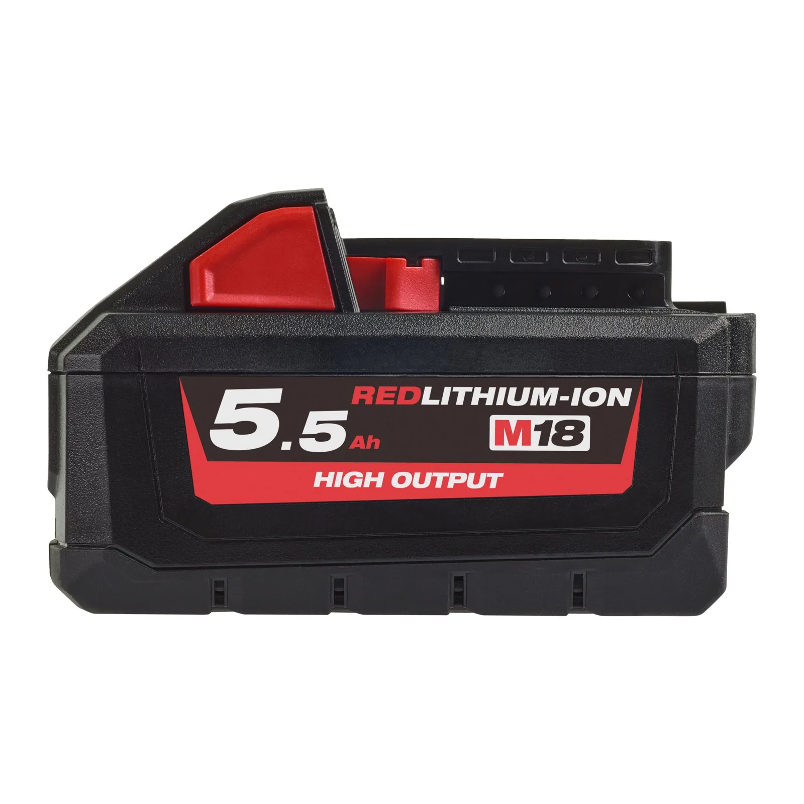 HIGH OUTPUT 5.5 Aч аккумулятор Milwaukee M18 HB5.5 — фото производителя