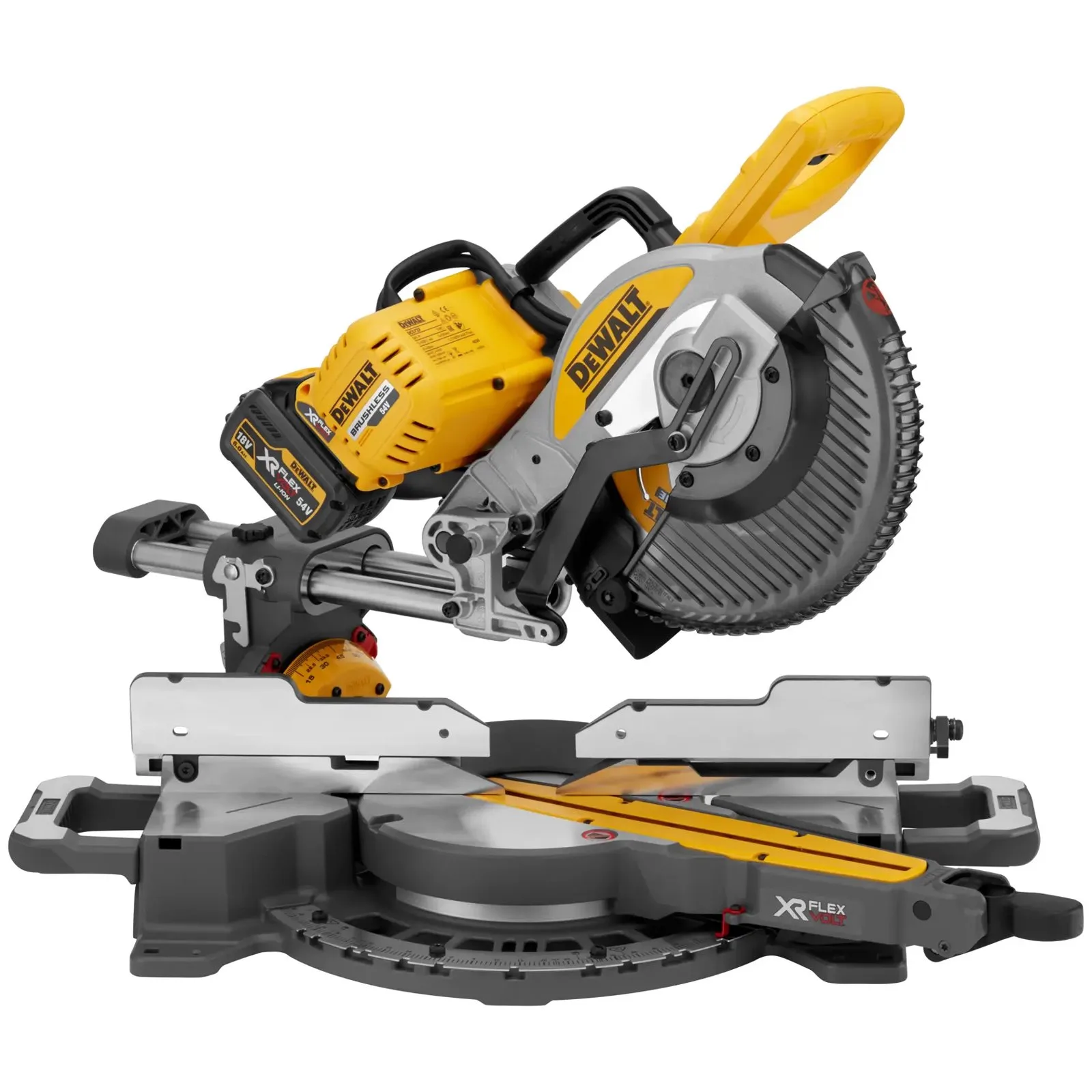 Торцовочная пила DeWalt DCS727T2-GB — фото производителя