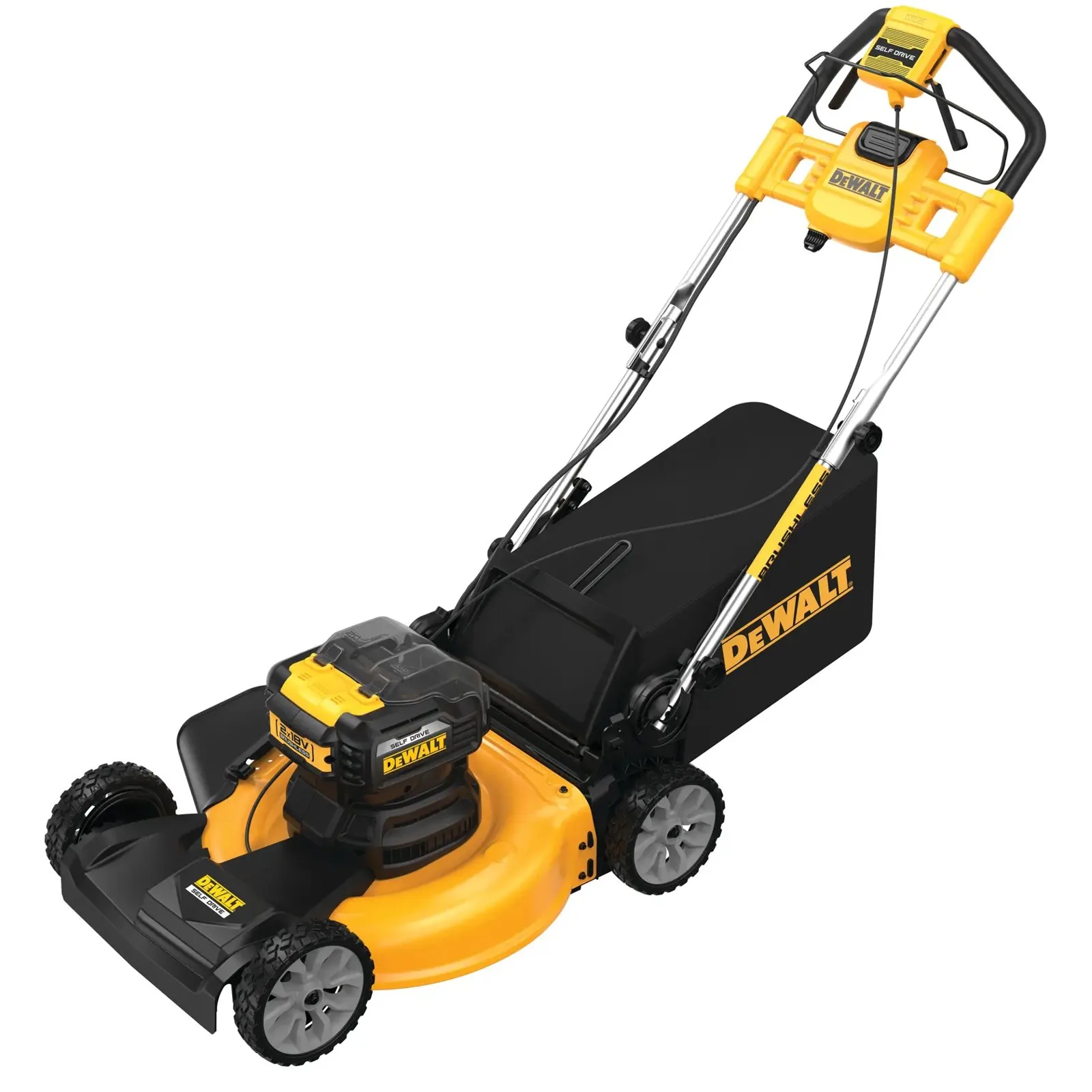 Аккумуляторная самоходная газонокосилка DeWalt DCMWSP564N-XJ — фото производителя
