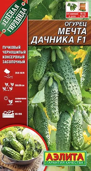 Семена: Огурец Мечта дачника F1