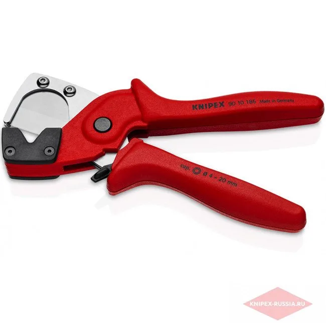 Труборез-ножницы для многослойных и пневматических шлангов Knipex KN-9010185 — фото производителя