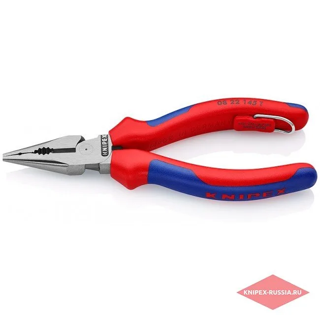 Пассатижи удлиненные со страховочным креплением Knipex KN-0822145T — фото производителя