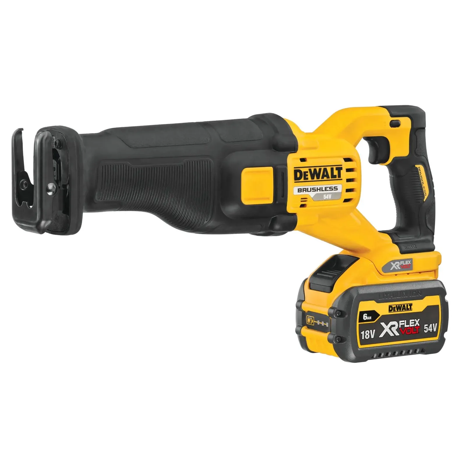 Аккумуляторная сабельная пила DeWalt DCS389T2-GB