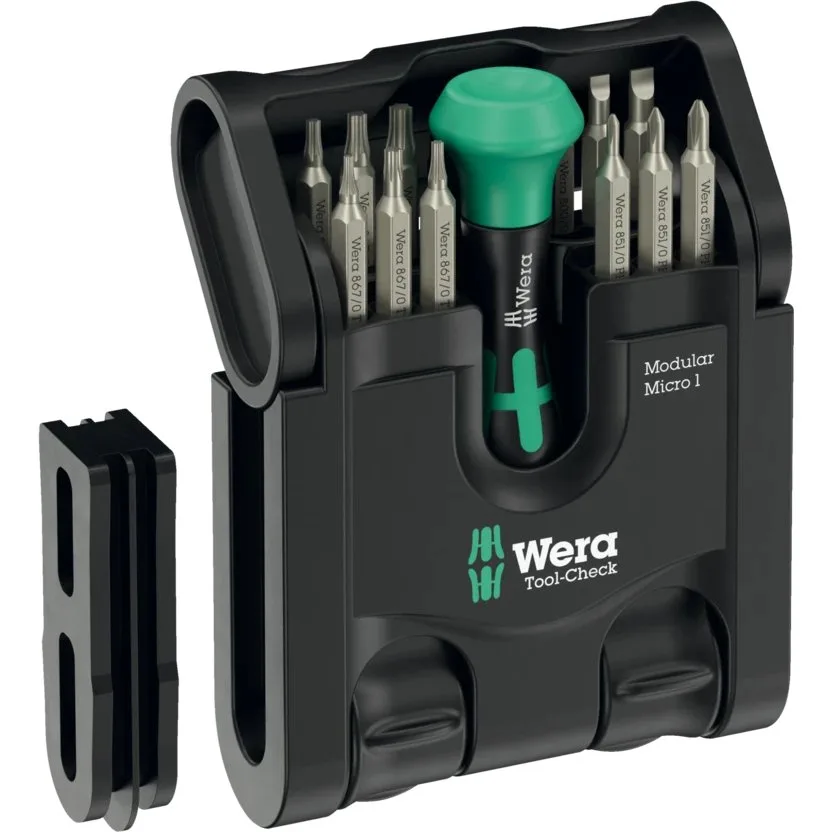 Набор инструментов Wera Tool-Check Modular Micro 1 — фото производителя