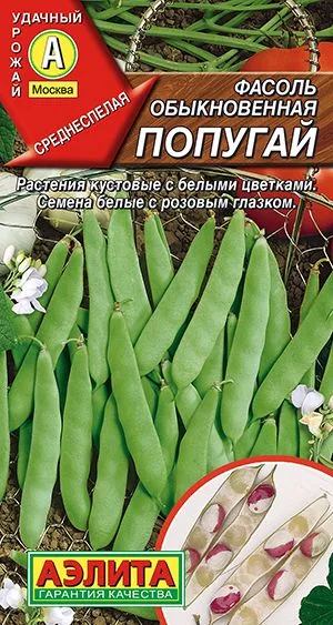 Фасоль обыкновенная Попугай