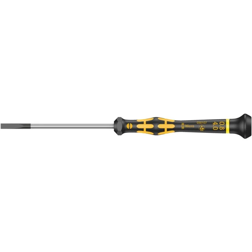 Шлицевая отвертка Kraftform Micro Wera 1578 A ESD