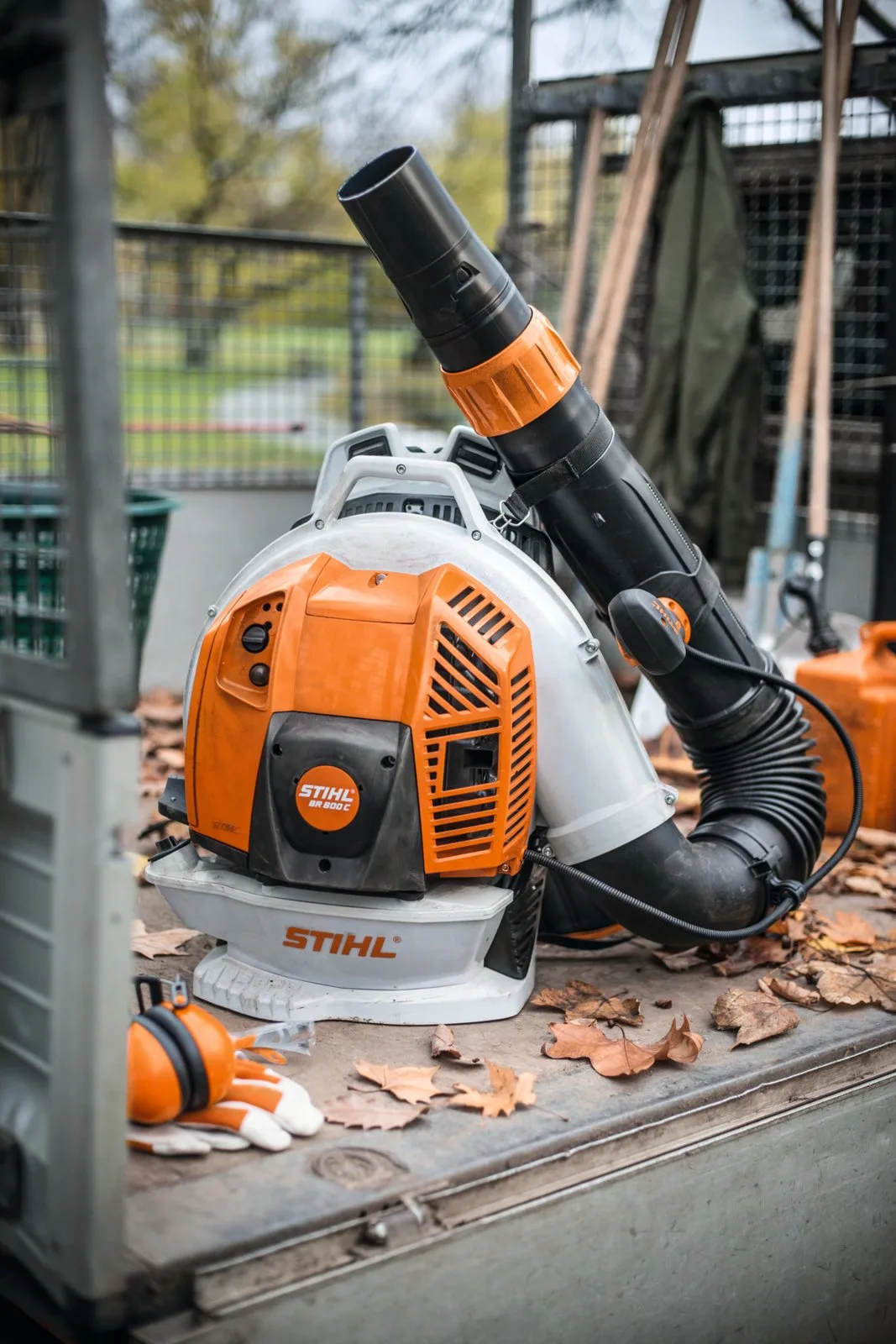 Бензиновая воздуходувка STIHL BR 800 C-E — фото производителя