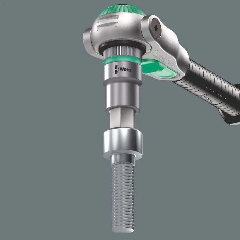 Отверточная головка Zyklop с приводом 1/2", с фиксирующей функцией Wera 8740 C HF — фото производителя