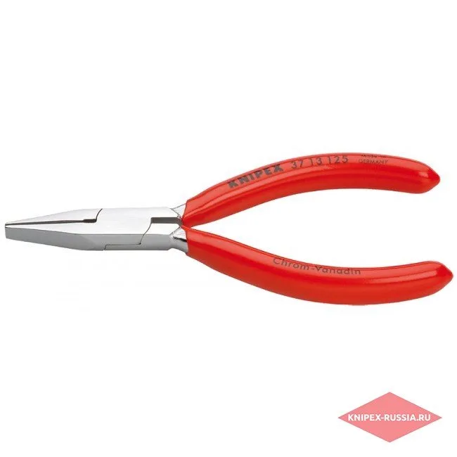 Клещи захватные с пластмассовыми ручками для точной механики Knipex KN-3713125 — фото производителя