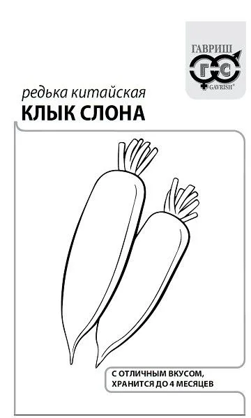 Редька китайская Клык слона