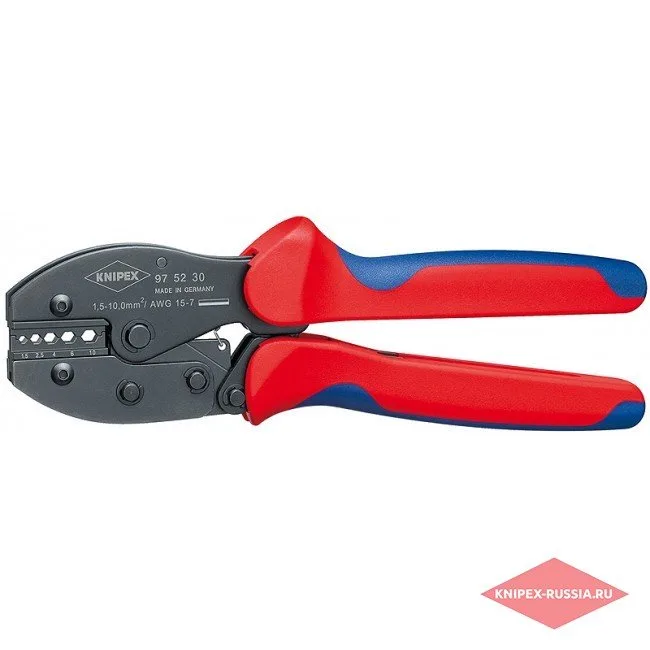 Клещи зажимные для опрессовки PreciForce Knipex KN-975230