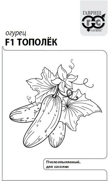 Семена: Огурец Тополек F1