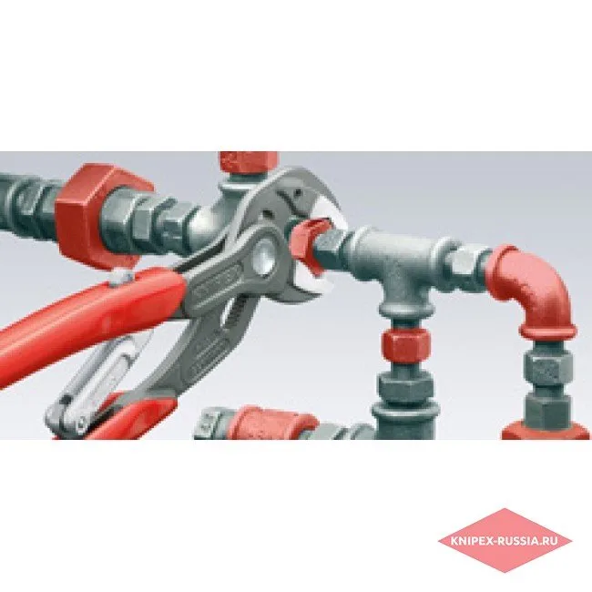 Сантехнические клещи SmartGrip с автоматической установкой Knipex KN-8501250 — фото производителя