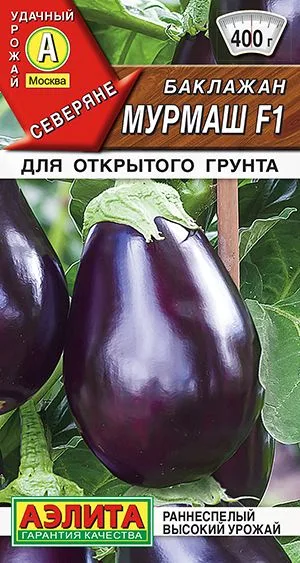 Семена: Баклажан Мурмаш F1