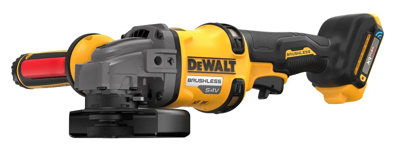 Аккумуляторная углошлифовальная машина DeWalt DCG418SHDN-XJ — фото производителя